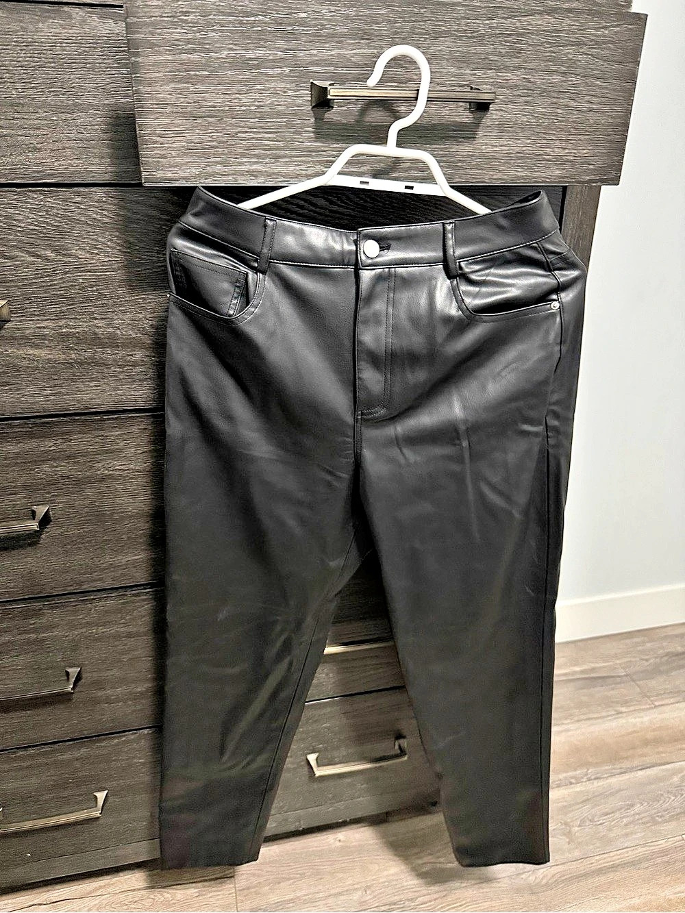 Zara Faux Leather Pants